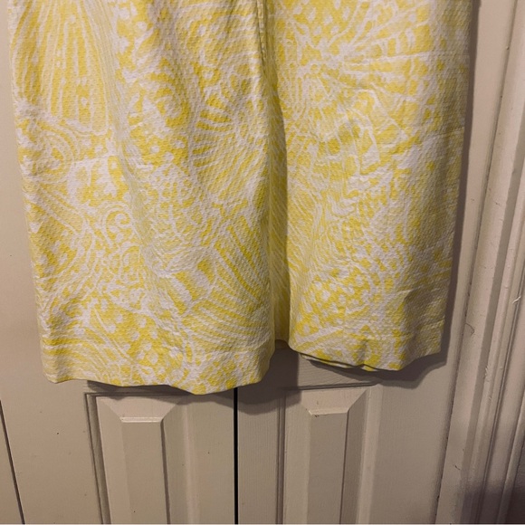 Yellow and white dress by Lilly Pulitzer in size 12 with tags - Picture 9 of 10